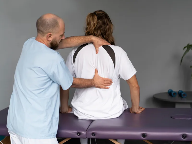Knee Decompression at ABC Chiropractic in Hudsonville