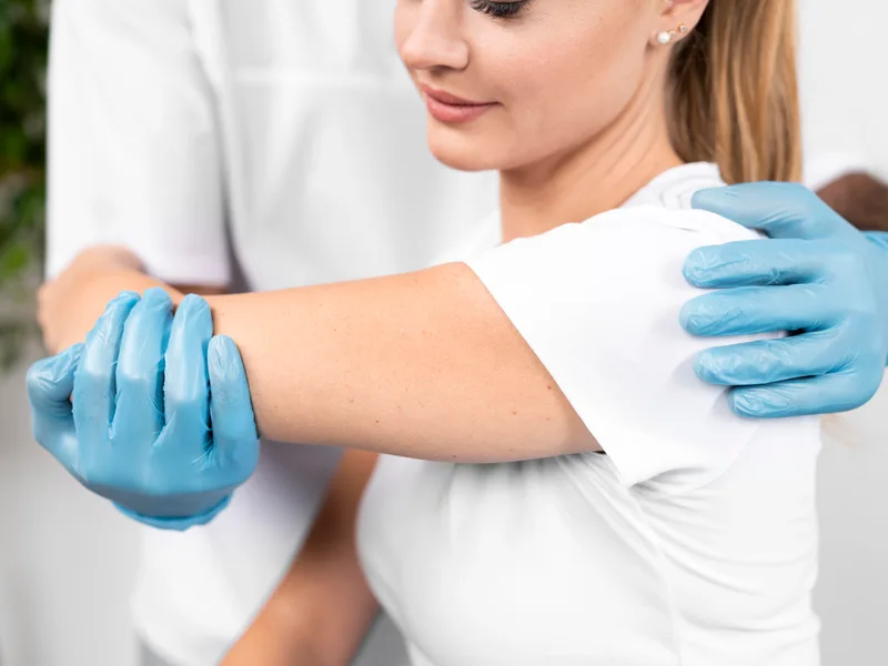 Chiropractic care for arm pain at ABC Chiropractic in Hudsonville