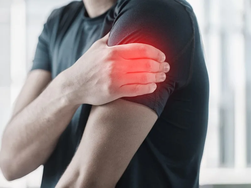 ABC Chiropractic treating arm pain in Hudsonville